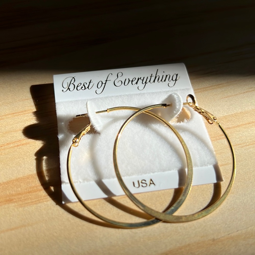 Gold Hoops